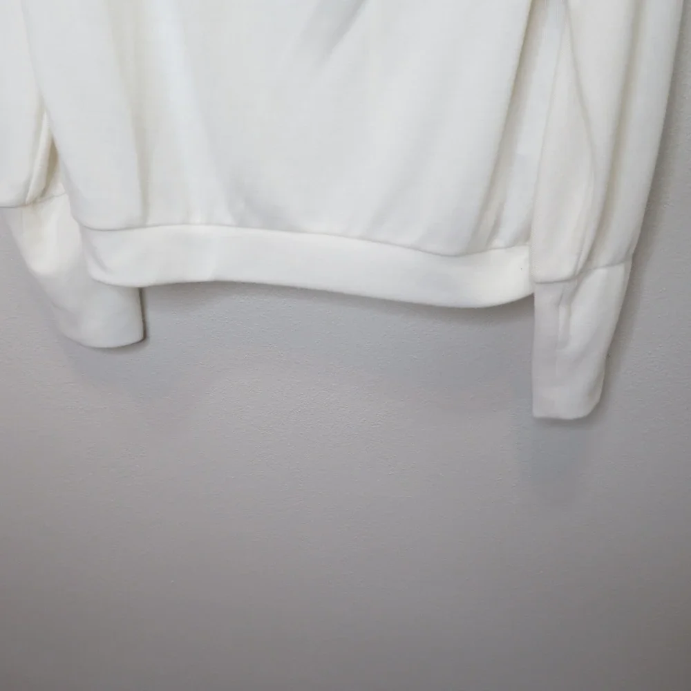 Banana Republic Off White Draped Cowl Neck Off The Shoulder Top NWT 812561-06-1